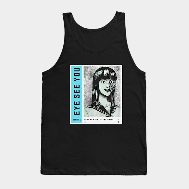 Mutant Ninja Girl Tank Top by DAGHO